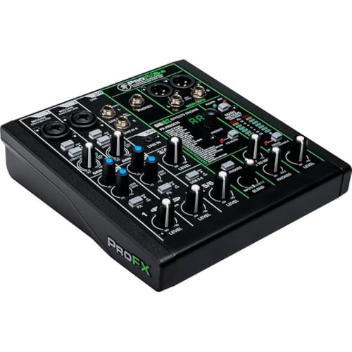 Mackie ProFX10 Go 10-channel Battery-powered Mixer with USB and Effects V810787