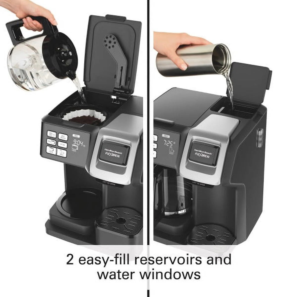 Hamilton Beach 49976 FlexBrew 2-Way Coffee Maker, Black O9259