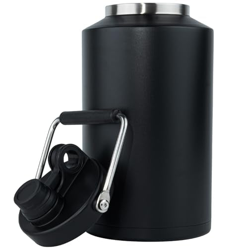 Kerilyn Insulated Gallon Jug 128oz Stainless Steel Double Vacuum Water Bottle M8713