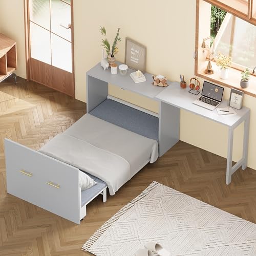 Ball & Cast Queen Murphy Bed Wall Chest with USB and Storage X29201