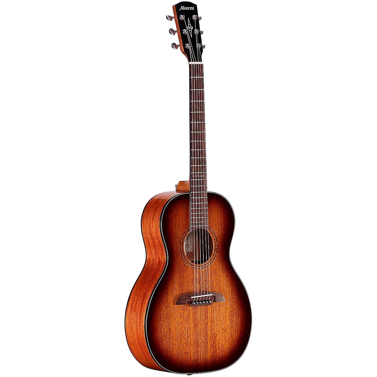 Alvarez AMP660ESHB Parlor Acoustic-Electric Guitar Shadow Burst S471