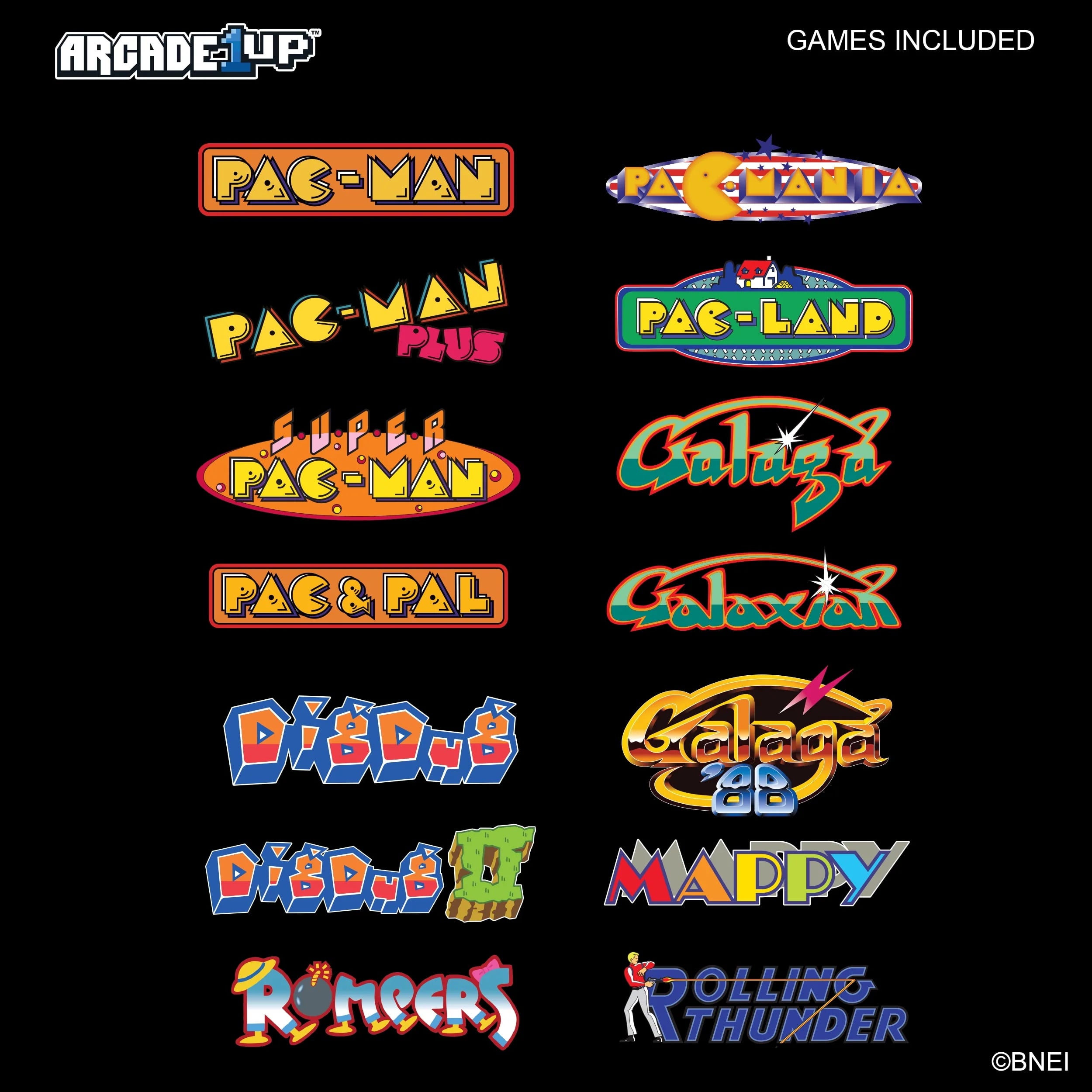 Arcade1Up PAC-MAN Classic Arcade Game, 4ft Stand-Up Cabinet, 17-Inch Screen S833496