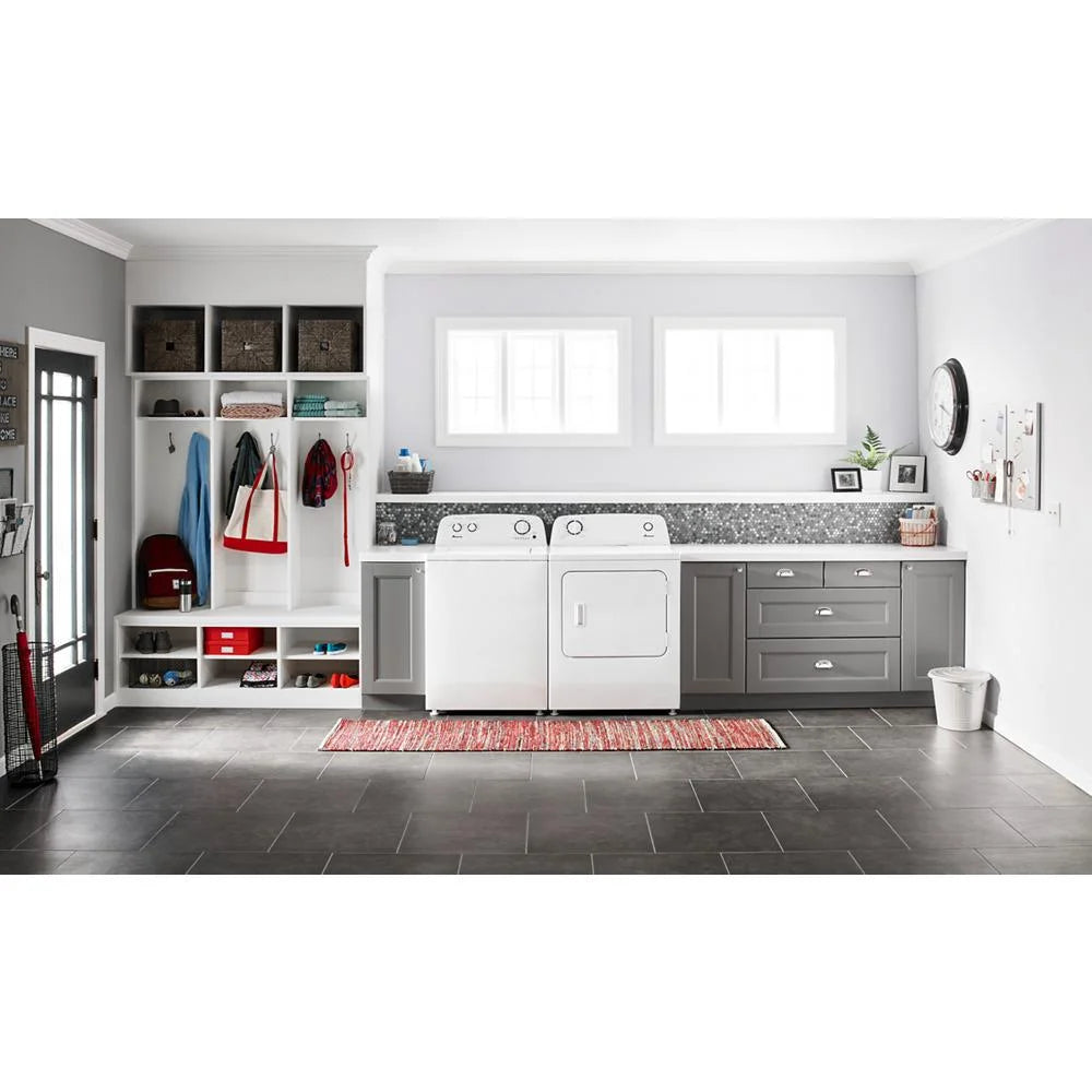 Amana 3.5 cu ft Top Load Washer with Dual Action Agitator, White E344798