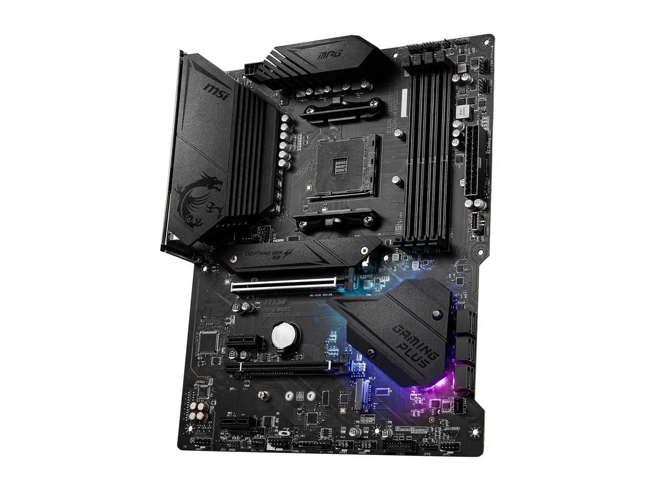 MSI MPG B550 Gaming Plus AM4 ATX AMD Motherboard Y999