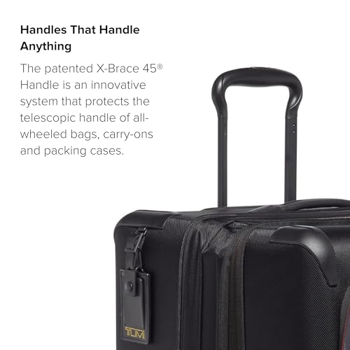 TUMI Aerotour 4 Wheel Expandable Carry-On Luggage, Black W53747
