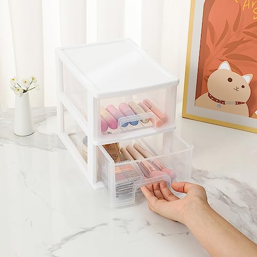 3 Drawer Plastic Storage Organizer for Home Office G4159