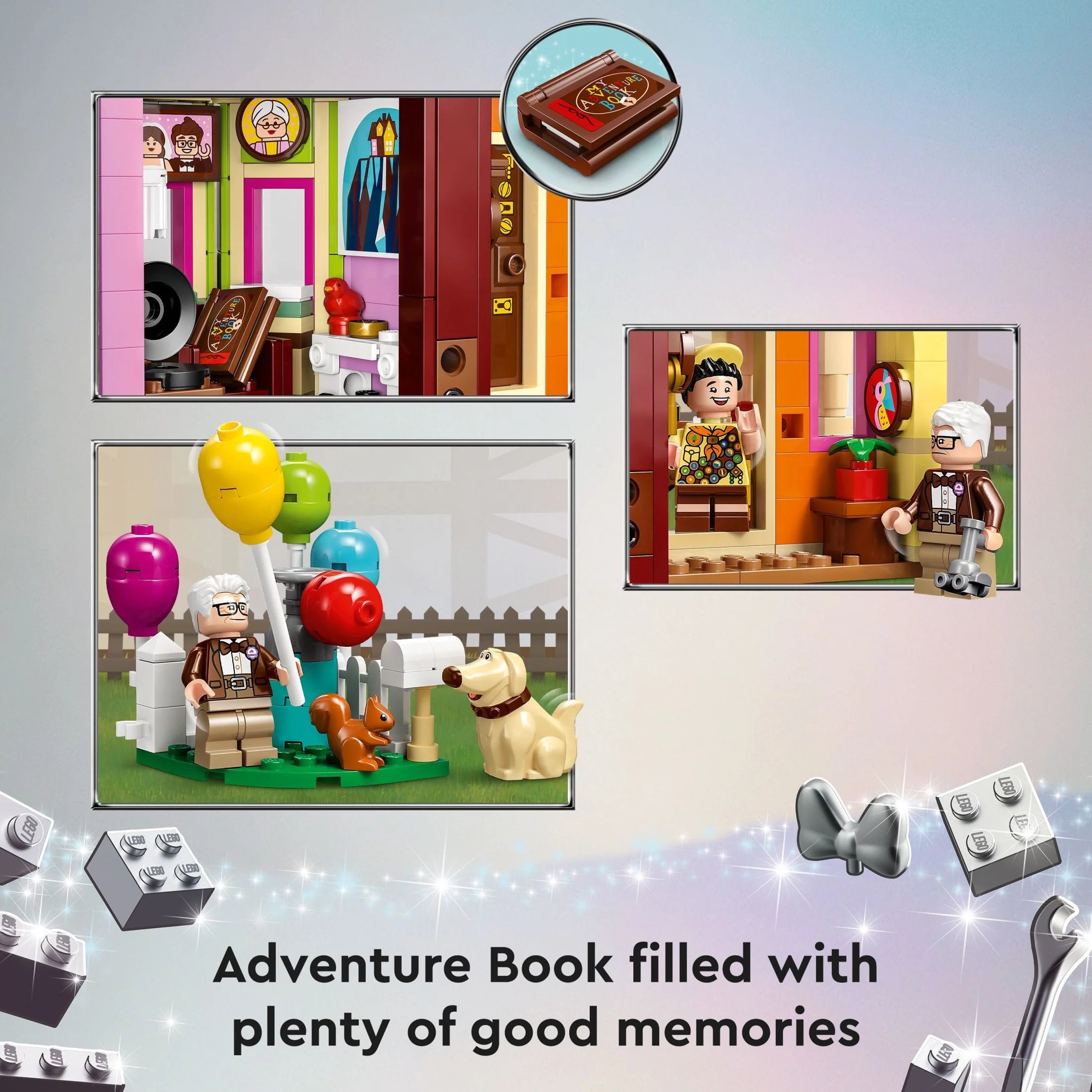 LEGO Disney and Pixar Up House 43217 Building Toy Set for Kids Ages 9+ G8987