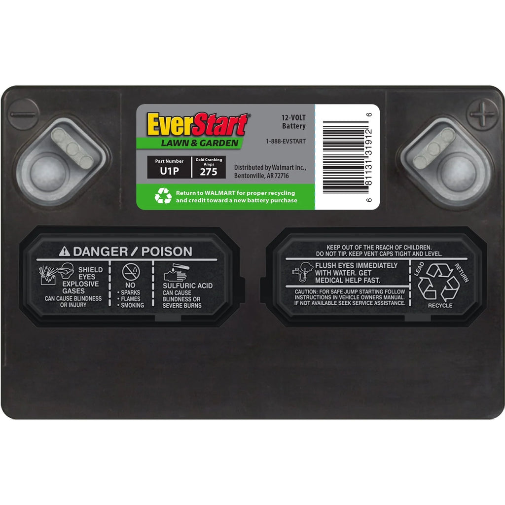 EverStart Lawn and Garden Lead Acid Battery, Group U1P 12V 275 CCA B103