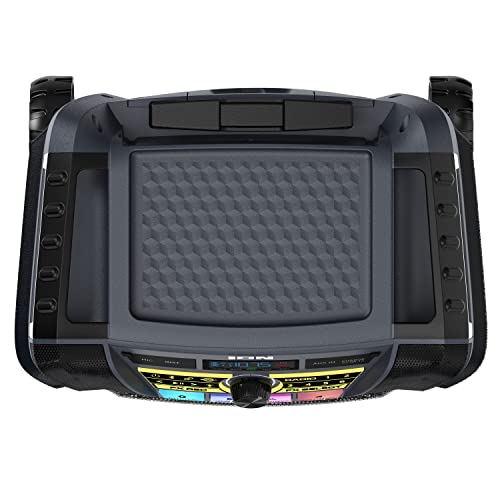 ION Block Rocker Portable Bluetooth Party Speaker with Karaoke Microphone T461114