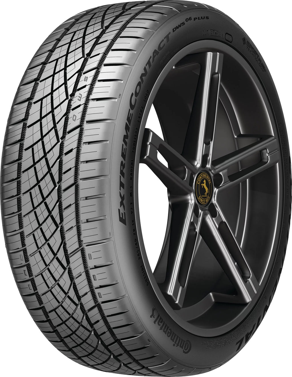 Continental ExtremeContact DWS06 PLUS UHP All Season 225/50ZR17 94W Passenger Tire