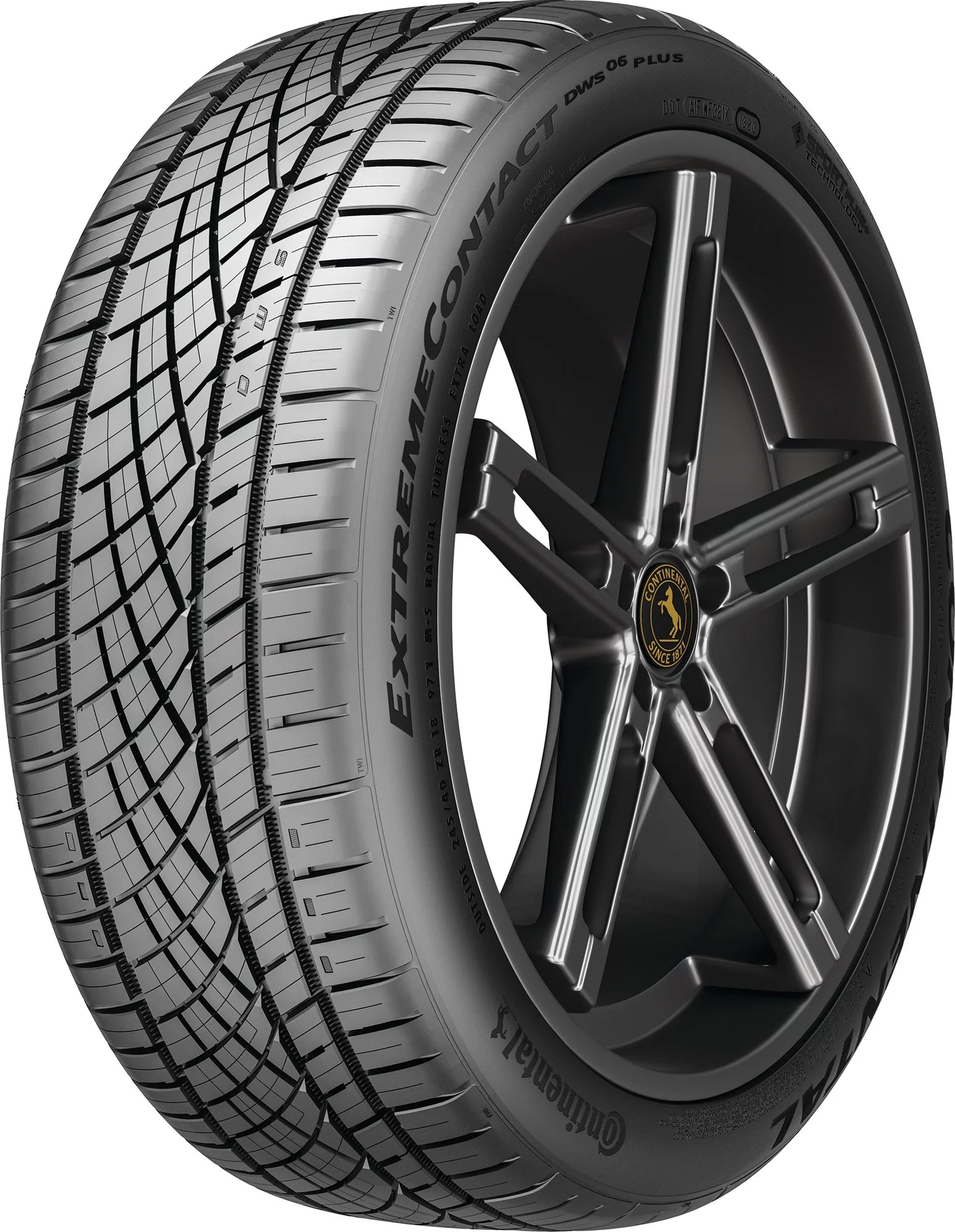 Continental ExtremeContact DWS06 PLUS UHP All Season 225/50ZR17 94W Passenger Tire
