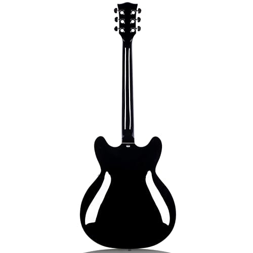 Redid Semi-Hollow Body Electric Guitar RD-100 with F-Hole, Maple Neck, Humbucker Pickups G2932