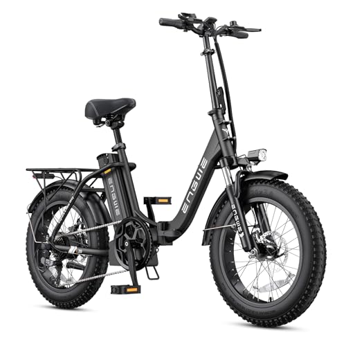 ENGWE L20 2.0 Electric Bike for Adults, 20" Fat Tire, Removable Battery T679486