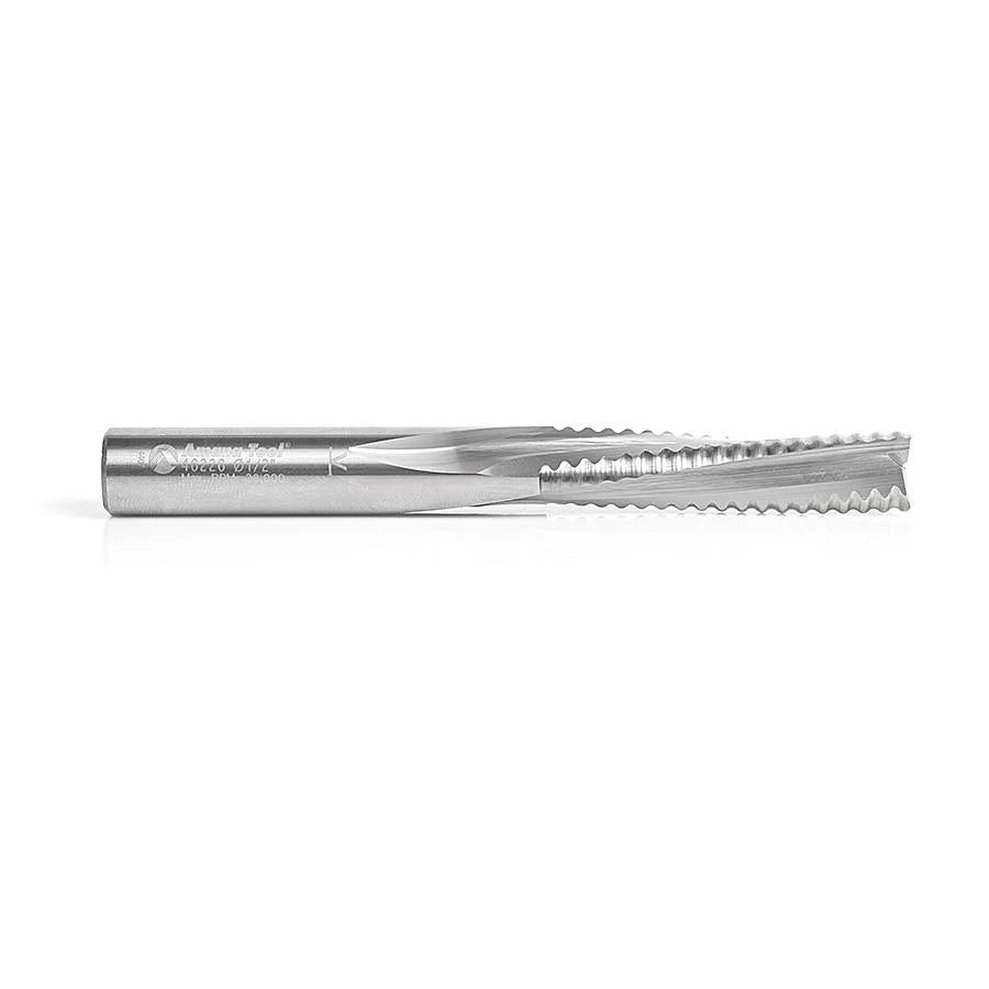 Amana 46226 CNC Solid Carbide Roughing Spiral 3 Flute 1/2 x 2 Inch Down-Cut Router Bit N6768