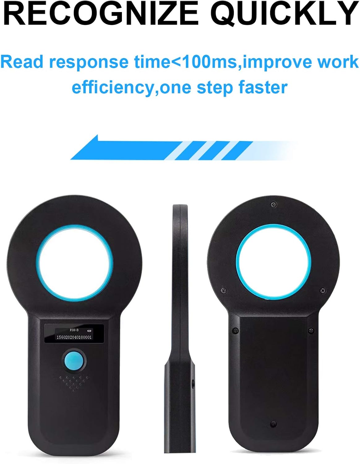 Pet Microchip Scanner Animal Tag Reader Pack of 2 K6955