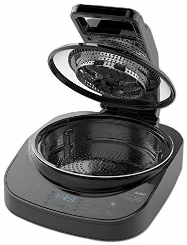 AirGO 5-in-1 Cooking System AP360 Crepe Maker, Air Fryer, Indoor Grill T61944