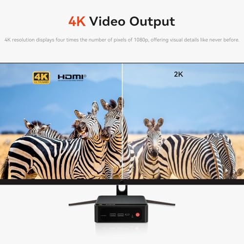 Beelink SER5 Mini PC AMD Ryzen 5 5500U 32GB DDR4 500GB NVMe SSD H29671