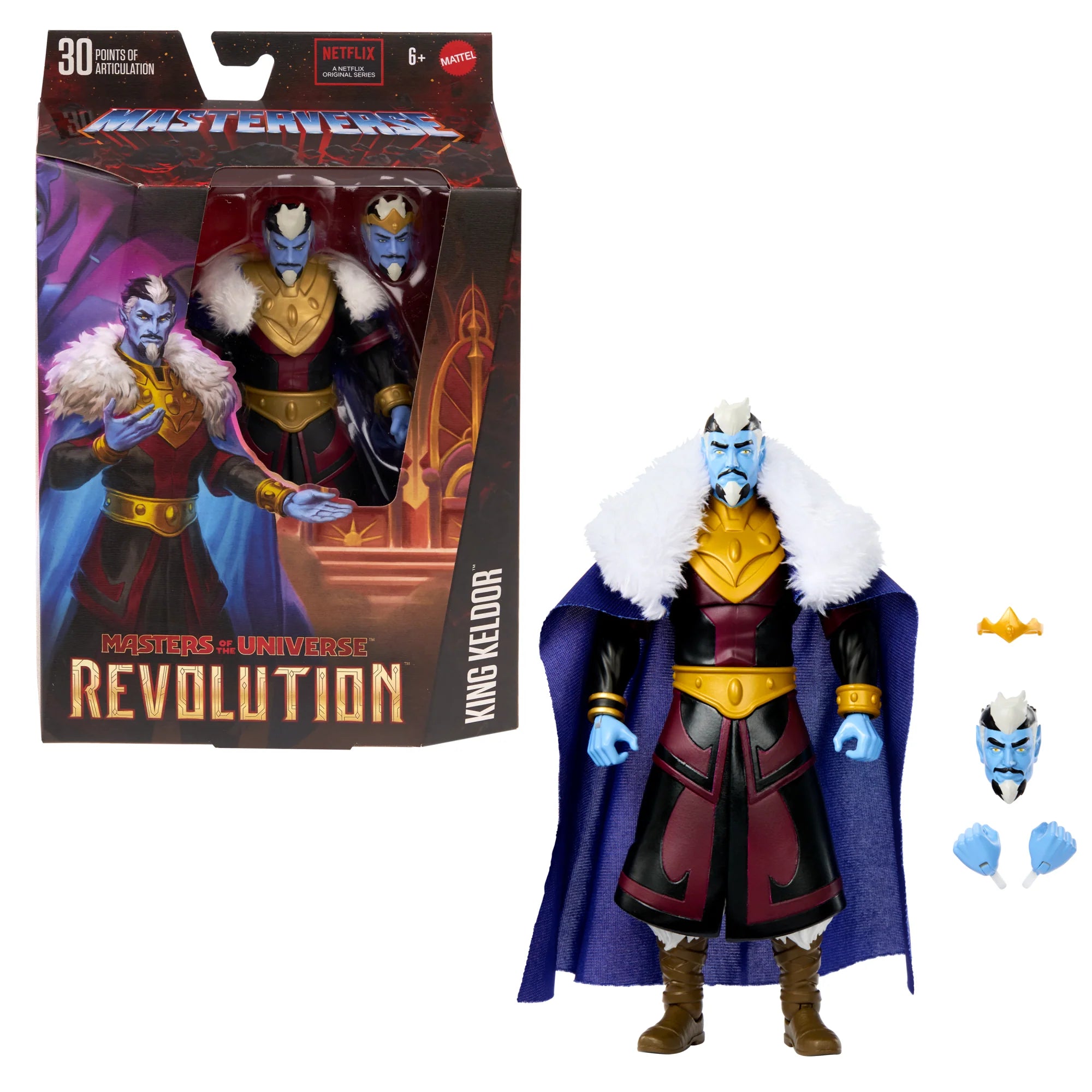 Masters of the Universe Masterverse King Keldor Action Figure J56784