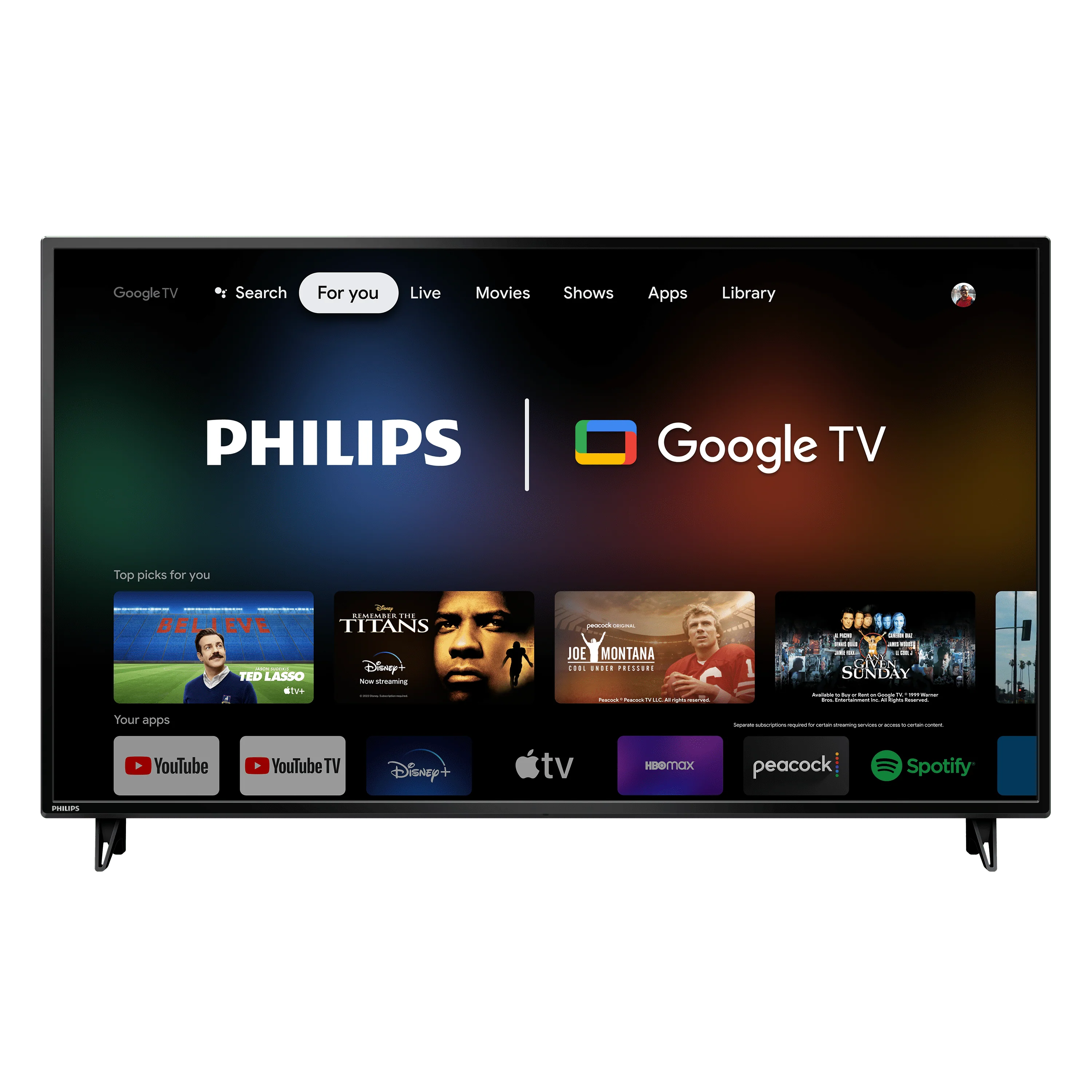 Philips 55 Class 4K Ultra HD (2160p) Google Smart LED TV (55PUL7552/F7)