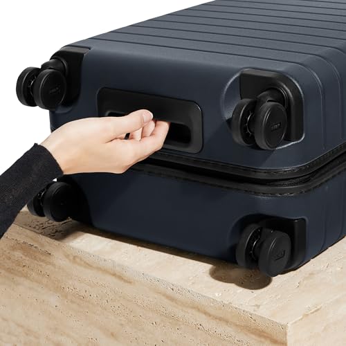 Away Bigger Carry-On Luggage, Hardside Spinner Suitcase, TSA Lock, Navy Blue E50450