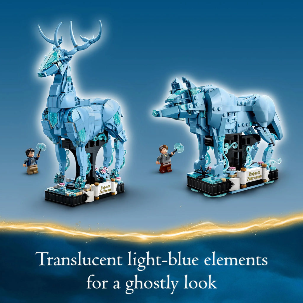 LEGO Harry Potter Expecto Patronum 2-in-1 Building Set for Teens and Fans 14+ G44137
