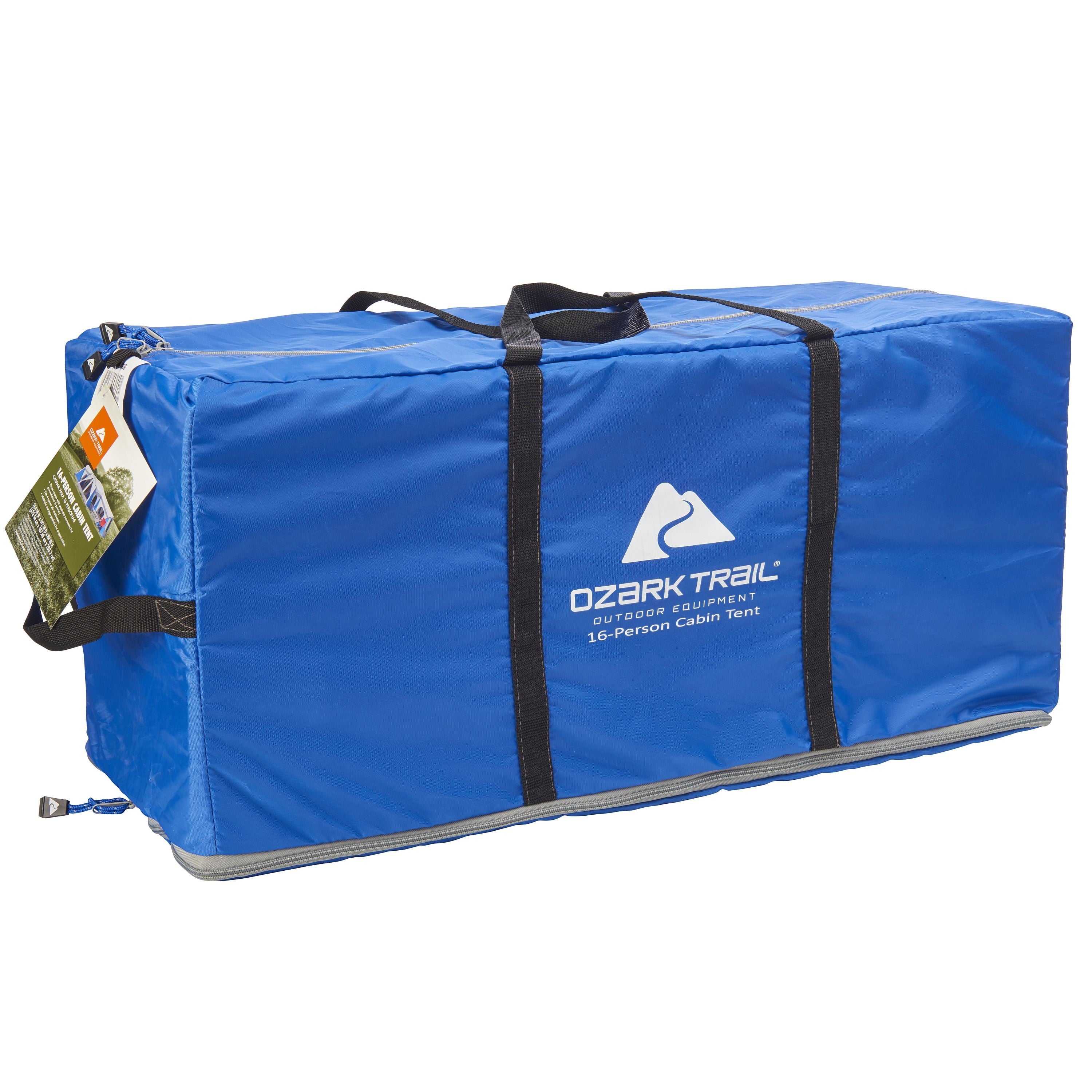 Ozark Trail 16-Person 3-Room Family Cabin Tent with 3 Entrances R740