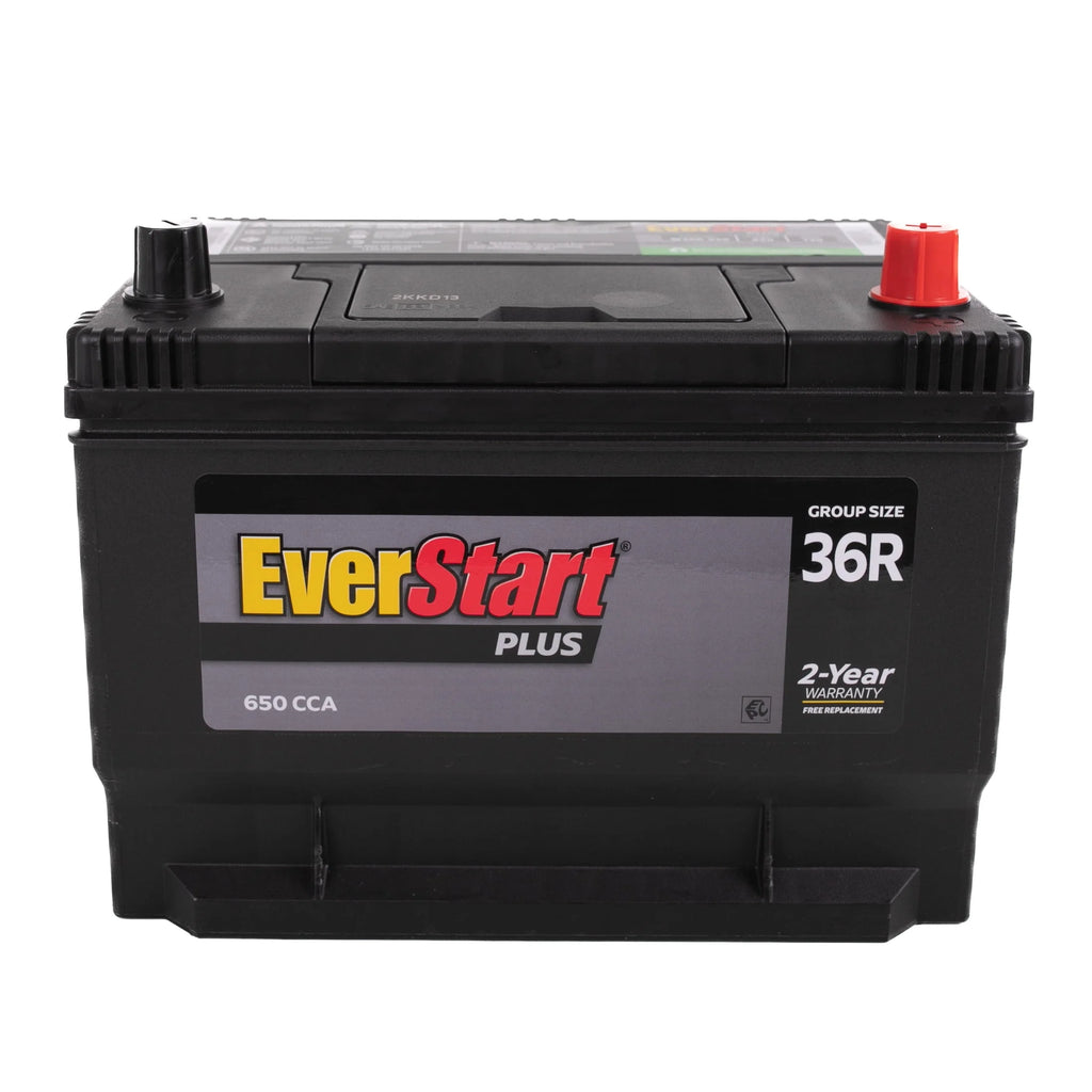 EverStart Plus Lead Acid Automotive Battery Group Size 36R-3 12V 650 CCA N73987