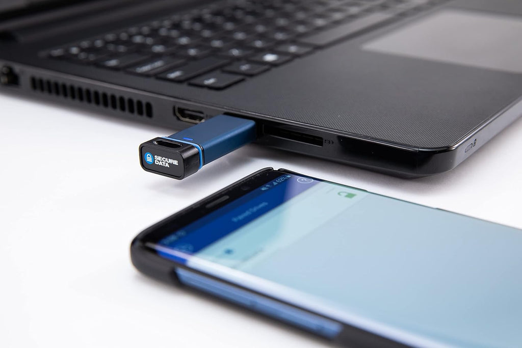 SecureData 64GB SecureUSB BT Encrypted Flash Drive O1859
