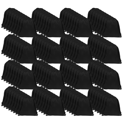 GoodtoU 40 Pack Drawstring Backpacks Waterproof Nylon Cinch Bags for School Gym N792