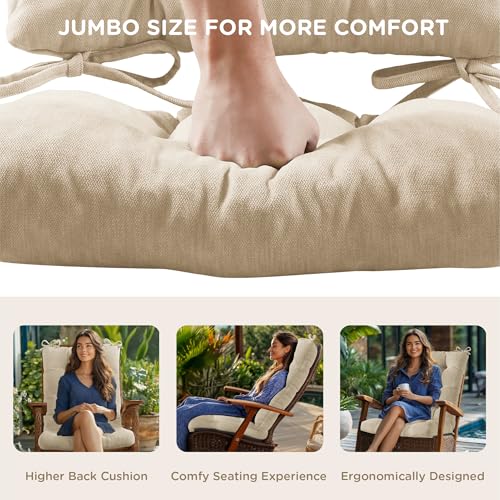 Codi Outdoor Rocking Chair Cushion, Water Resistant, Sage 1PK P38027