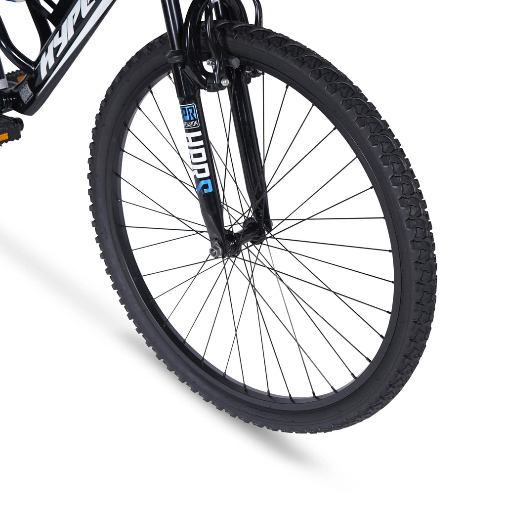 Hyper Bicycles Men's 26 Shocker Mountain Bike, Black/Red A719827