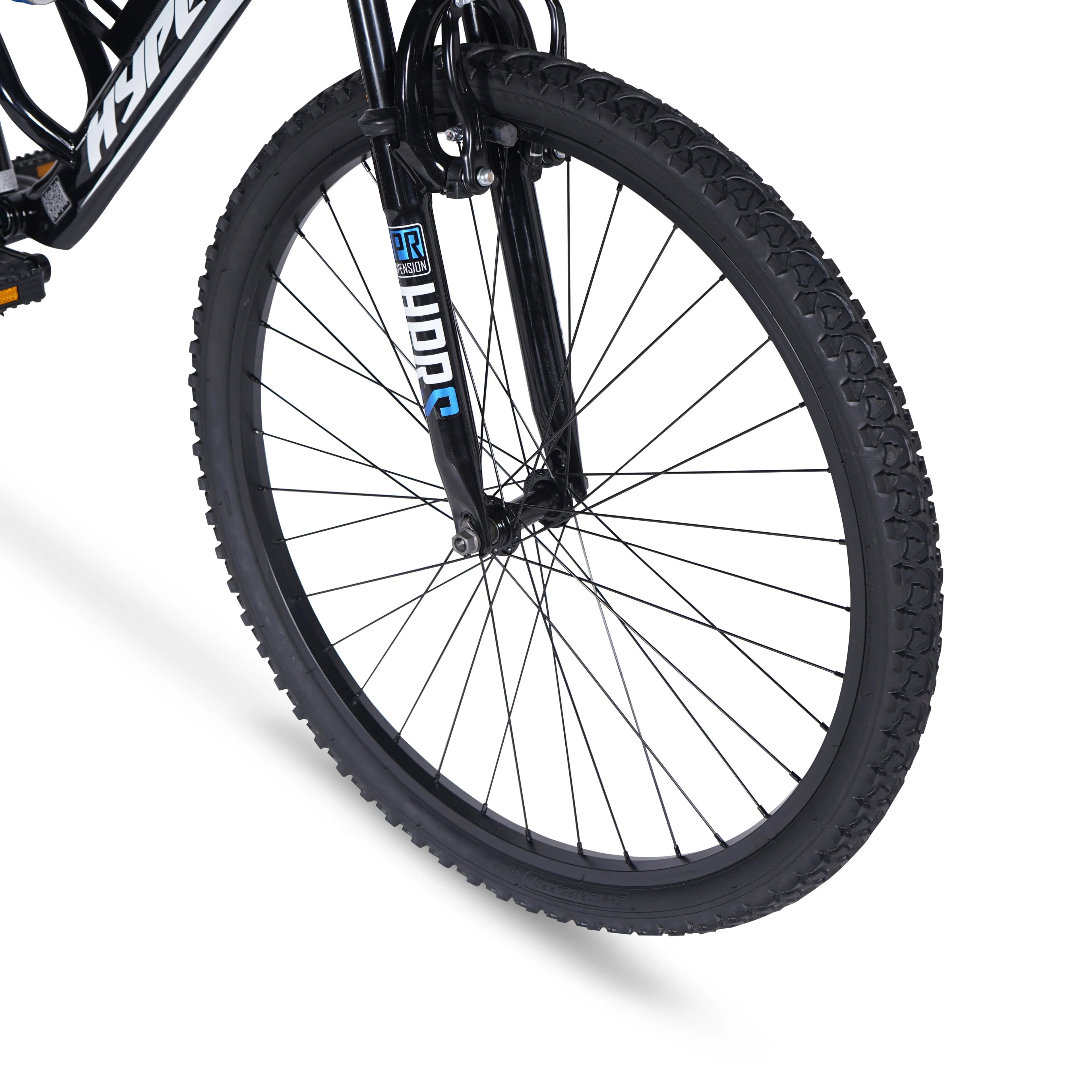 Hyper Bicycles Men's 26 Shocker Mountain Bike, Black/Red A719827