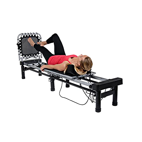 AeroPilates Reformer Pilates Machine for Home Gym, Black G77834