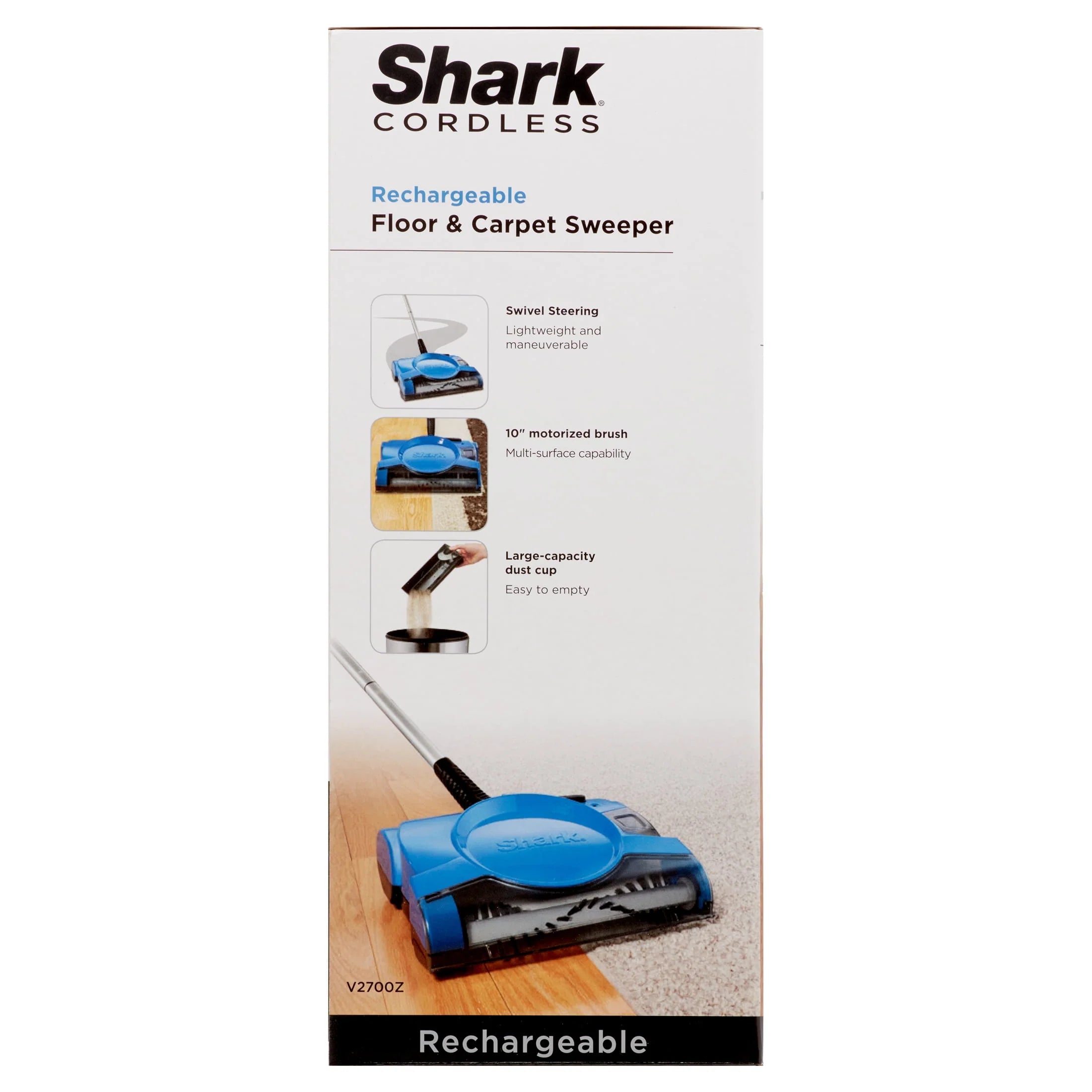 Shark Rechargeable Floor and Carpet Sweeper W92247