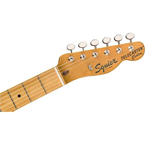 Squier Classic Vibe 70s Thinline Telecaster Electric Guitar Natural Maple Fingerboard W3907