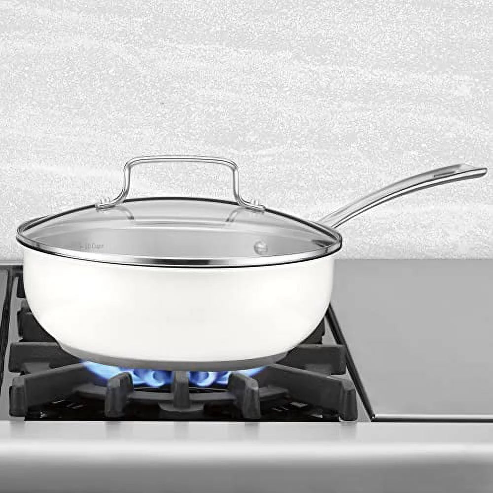 Cuisinart 3 Qt Chef's Pan with Cover Y327