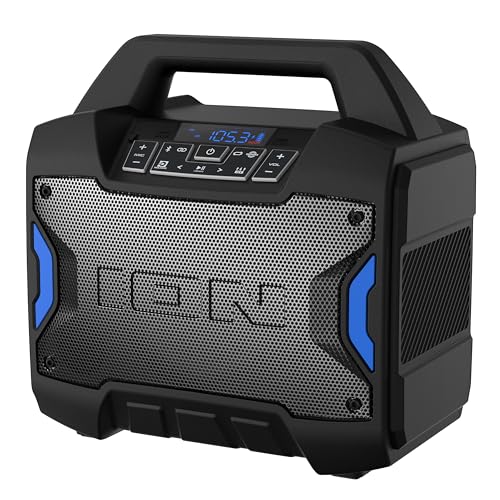 ION Block Rocker Portable Bluetooth Party Speaker with Karaoke Microphone T461114