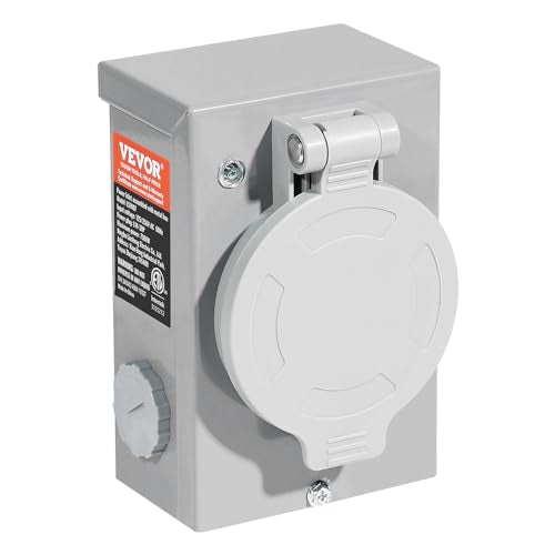 VEVOR 200A Generator Transfer Switch, 48000W Manual Double-Throw, 120/240V, NEMA 3R O290
