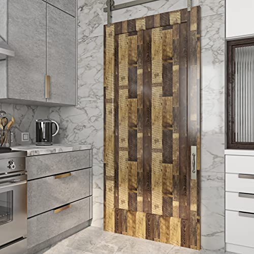 Livelynine 24x394 Wood Floor Contact Paper Waterproof Peel and Stick Vinyl Flooring Roll Y31303