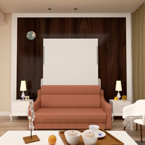 Ball & Cast Queen Murphy Bed Wall Chest with USB and Storage X29201