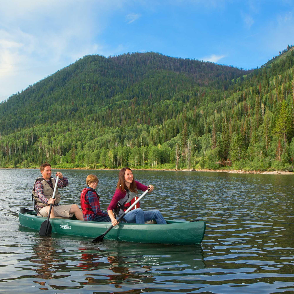 Lifetime Wasatch 130 Canoe Forest Green W575
