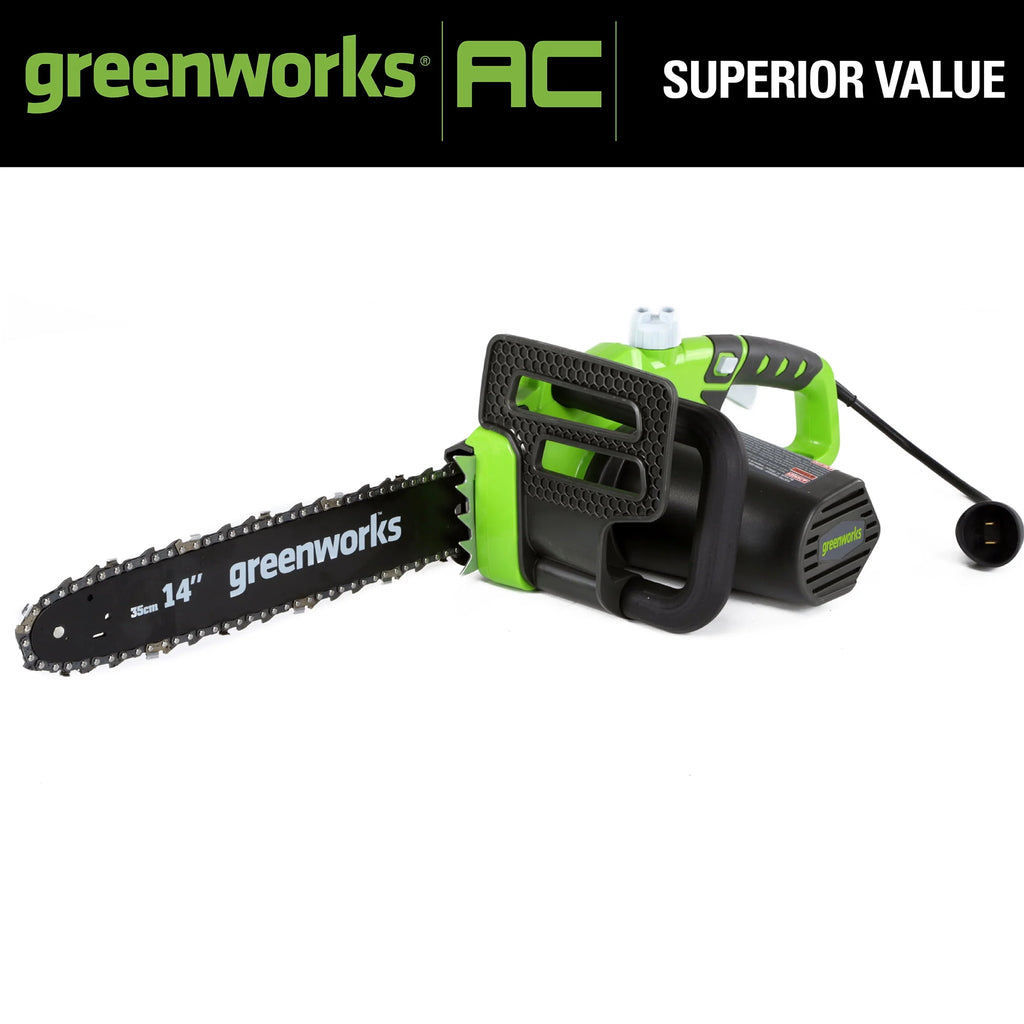 Greenworks 14 Corded Electric 10.5 Amp Chainsaw Z9273