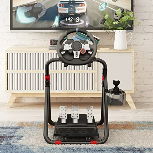 DIWANGUS Foldable Racing Wheel Stand for Logitech G29 G920 G923 Thrustmaster T248X T300RS M2039