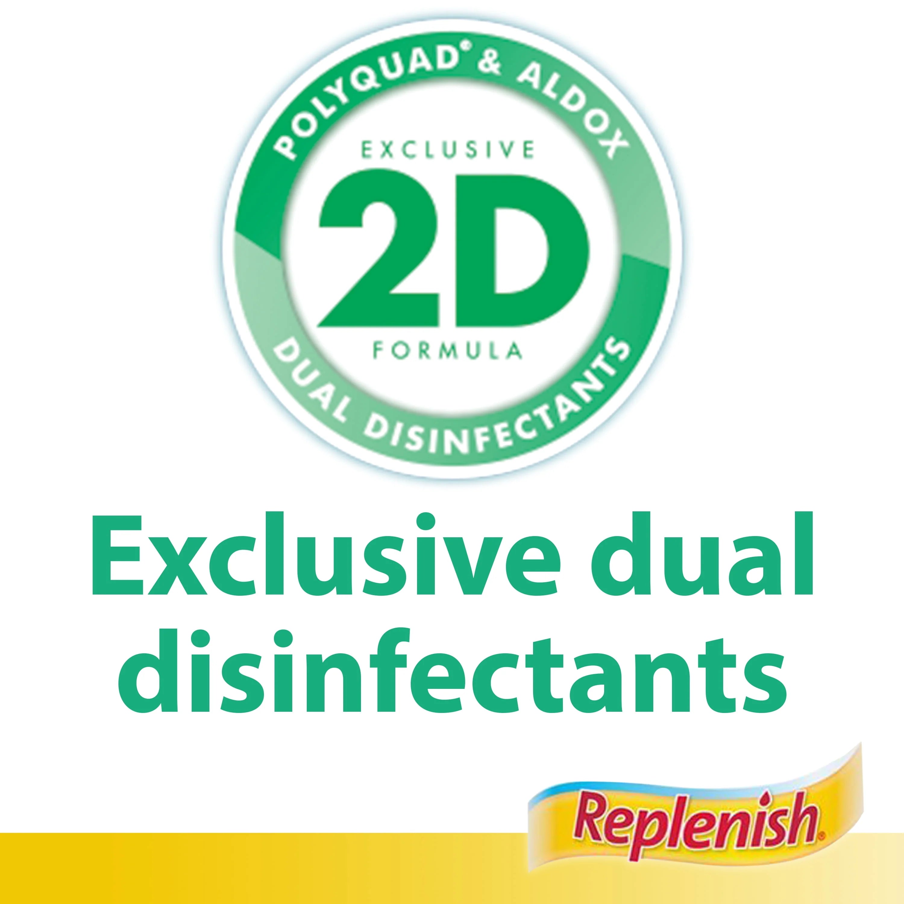OPTI-FREE Replenish Disinfecting Contact Lens Solution, 10 fl oz M981