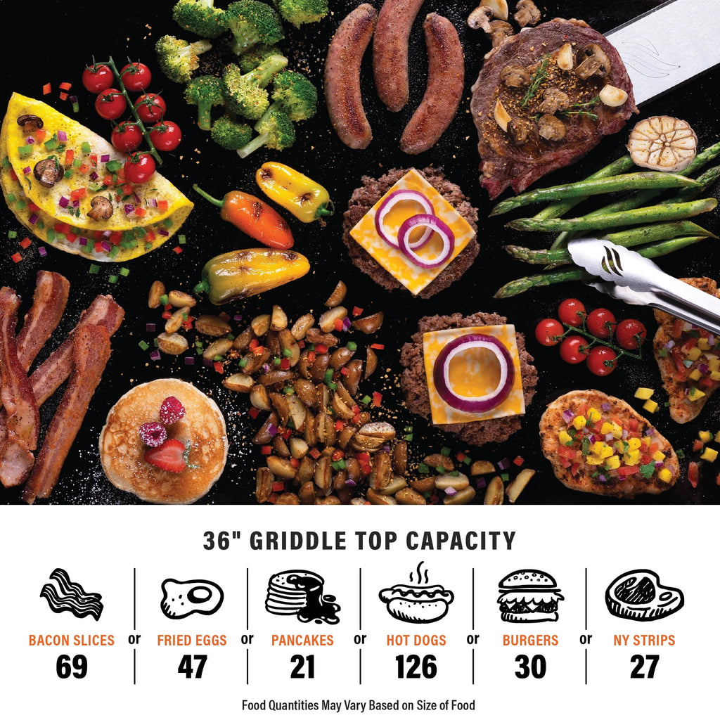 Blackstone Original 4-Burner 36" Propane Griddle with Hood L9350
