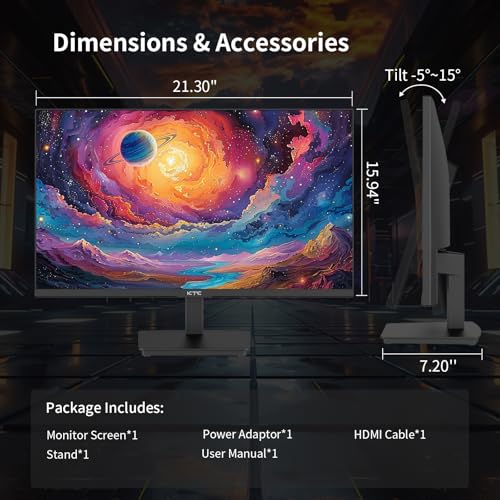 32 Inch 4K Smart Monitor with Google TV, Dolby Audio, HDR, KVM, USB-C 65W PD C7046