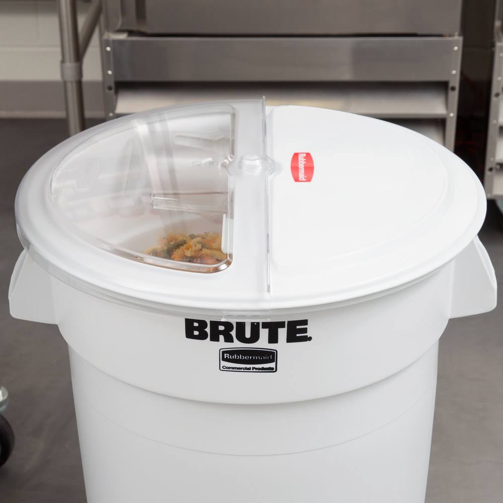 Rubbermaid ProSave White Sliding Lid with 4-Cup Scoop V280