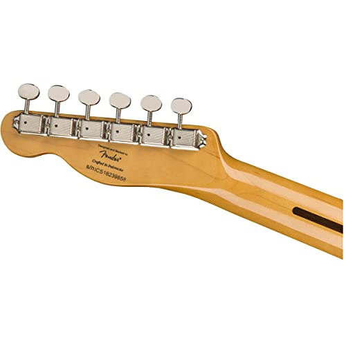 Squier Classic Vibe 70s Thinline Telecaster Electric Guitar Natural Maple Fingerboard W3907