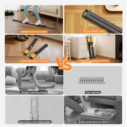 MERACH Pilates Board, Detachable Ab Trainer Machine for Core Workouts I346