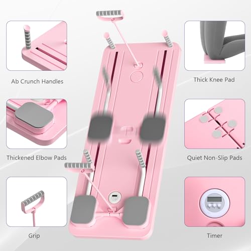 JANUA Pilates Board - Foldable 5-in-1 Reformer Set for Home R193
